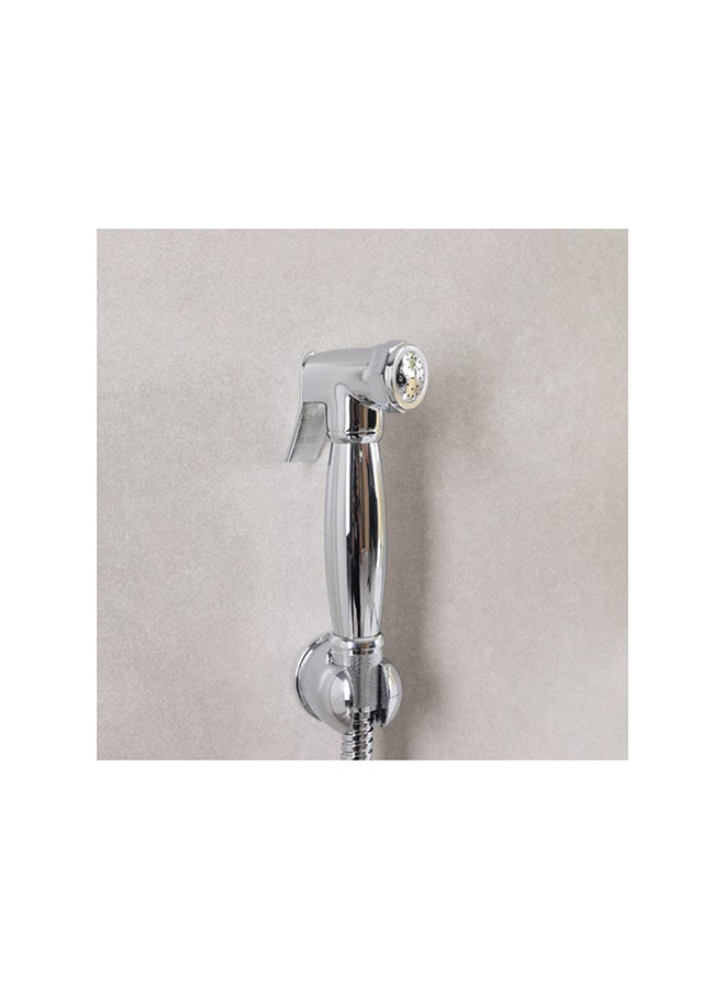 milano - Luxury Brass Shattaf Set Chrome Standard - Image 1
