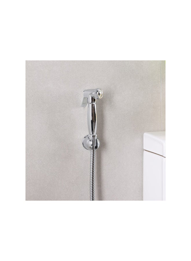 milano - Luxury Brass Shattaf Set Chrome Standard - Image 1