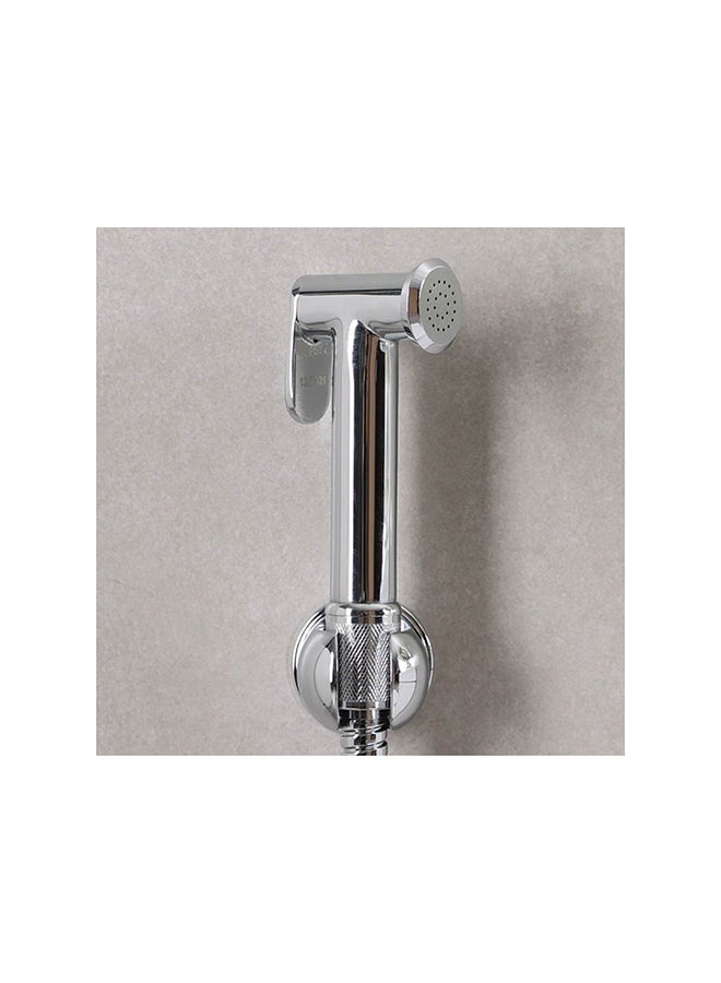 milano - Sleek Brass Shattaf Set Chrome Standard - Image 1