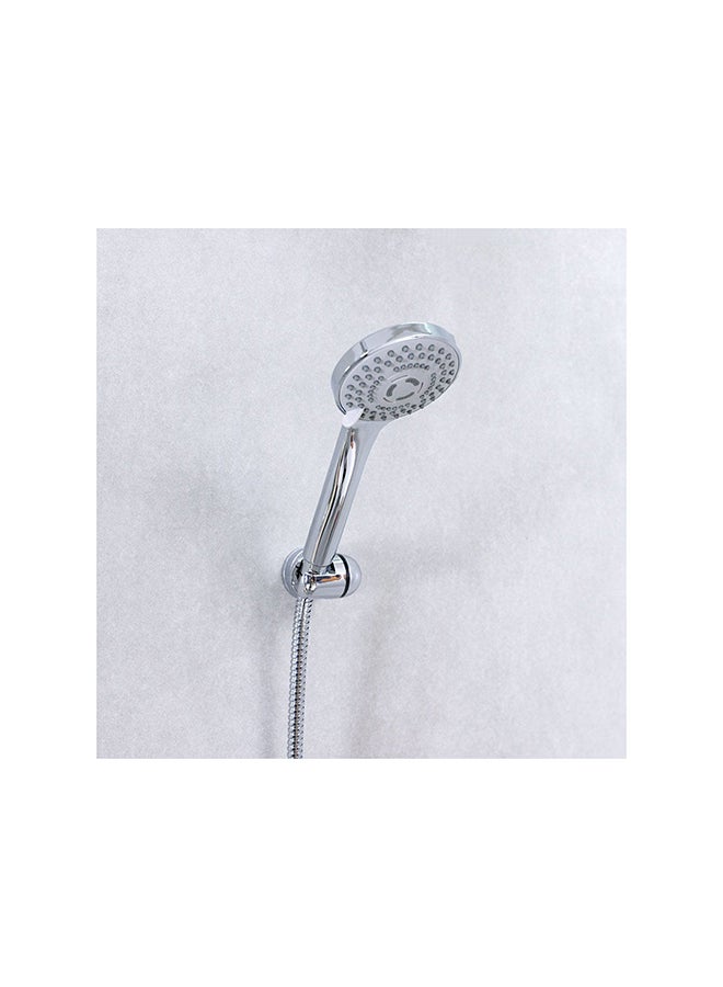 milano Verdi Bath Mixer With Shower Set Chrome Standard - Image 3
