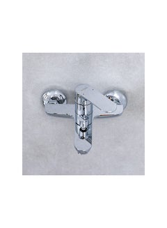 milano Verdi Bath Mixer With Shower Set Chrome Standard  - Image 5
