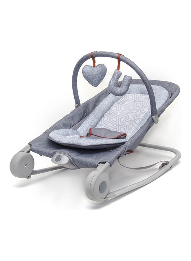 summer infant - 2 In 1 Convenient Portable Baby Bouncer And Rocker Duo From 0 - 6 Months - Image 1