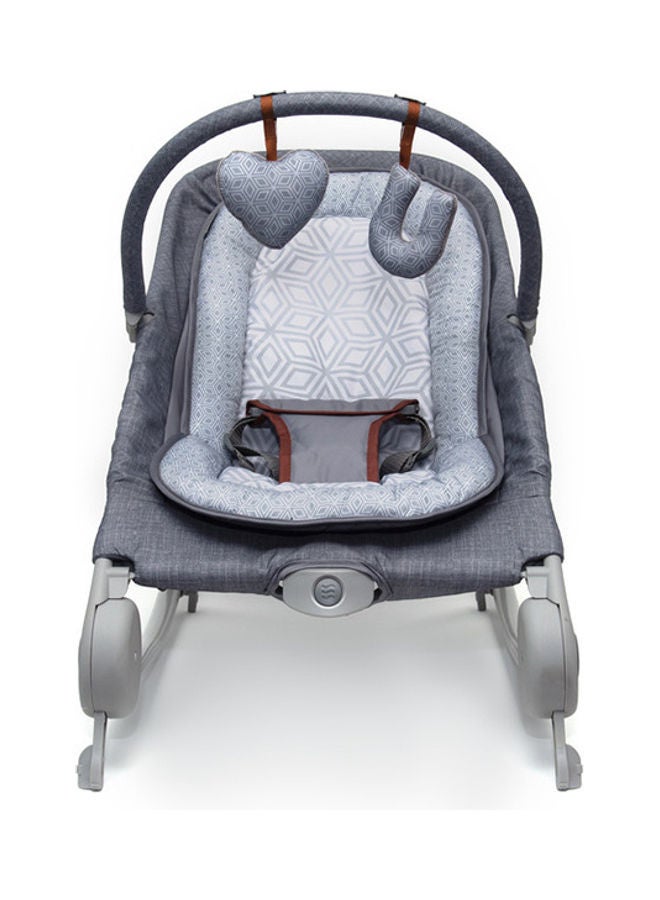 summer infant - 2 In 1 Convenient Portable Baby Bouncer And Rocker Duo From 0 - 6 Months - Image 1