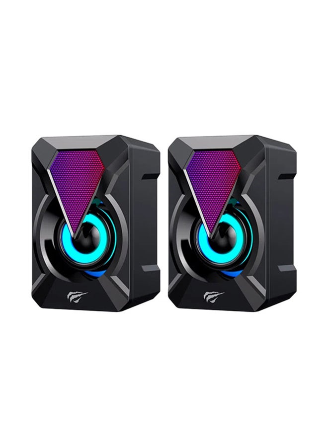 havit Havit RGB SK210PRO USB 2.0, RGB Gaming speaker - black  - Image 1