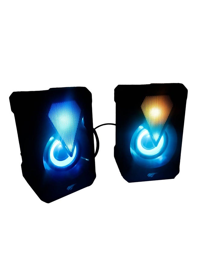 havit Havit RGB SK210PRO USB 2.0, RGB Gaming speaker - black  - Image 3