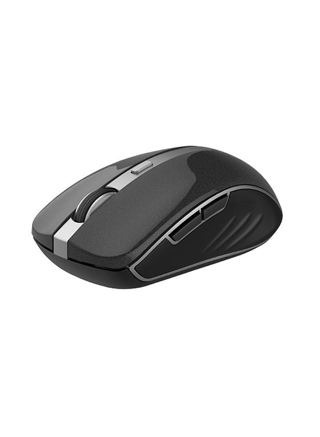 havit - MS951GT Wireless Mouse With It's Symmetrical Left And Right Ergonomics, Comfortable Grip And Not Easy To Fatigue, Black - Image 1