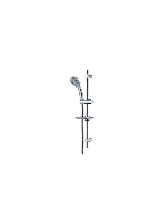 DANUBE HOME Milano Innova Sliding Bar Shower Kit Silver 40x60centimeter - Image 3