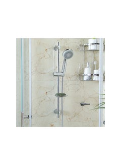 DANUBE HOME Milano Innova Sliding Bar Shower Kit Silver 40x60centimeter  - Image 4