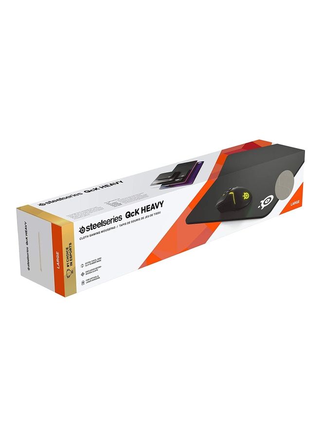 steelseries - Qck Gaming Surface - Heavy Large Gaming Mousepad with Thick Cloth Peak Tracking And Stability Optimized For Sensors - Image 1