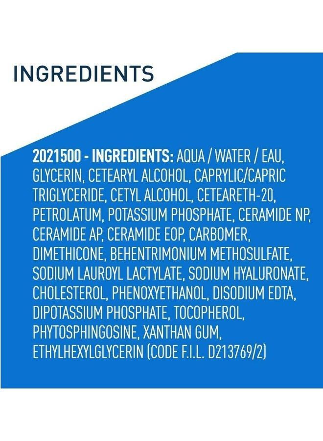CeraVe - Daily Face And Body Moisturizing Cream With MVE Technology For Normal To Dry Skin Jumbo Pack 596grams - Image 1