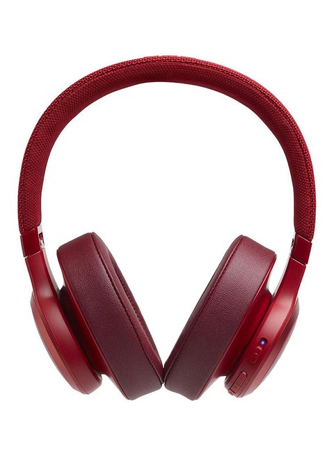 Live 500BT Bluetooth Wireless Over-Ear Headphone Red