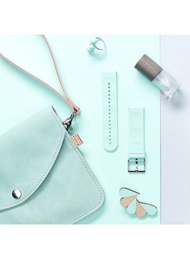 سانتو سوار URB1 من السيليكون مقاس 20 مم أخضر بحري - Image 3