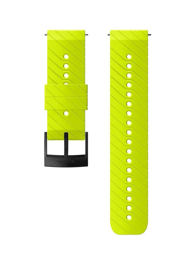 Suunto 24 ATH3 Silicone Strap Lime Green - Image 1