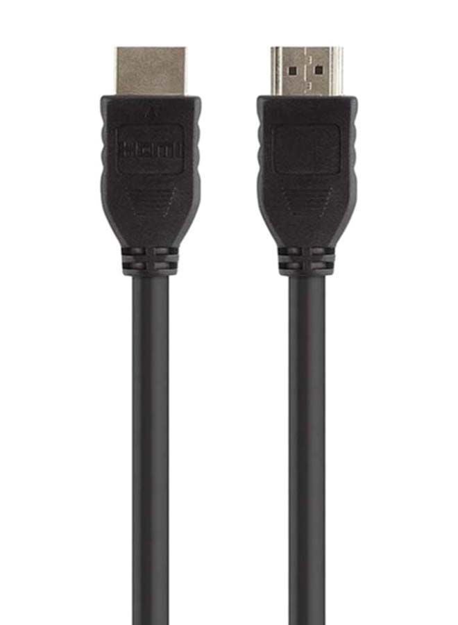 belkin High-Speed Hdmi 2.0 Cable - 16 Feet / 5 Meters, Supports 4K Video For Ultra Hd Tv And Monitors, Male To Male, Plug And Play, For Home And Office Audio-Video Solutions Black  - Image 1