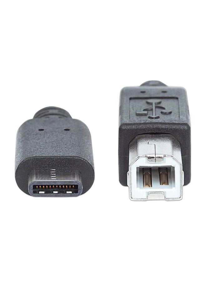 Manhattan - Hi-Speed USB C Cable Black - Image 1