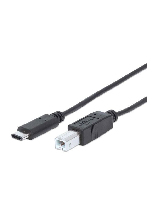 Manhattan - Hi-Speed USB C Cable Black - Image 1