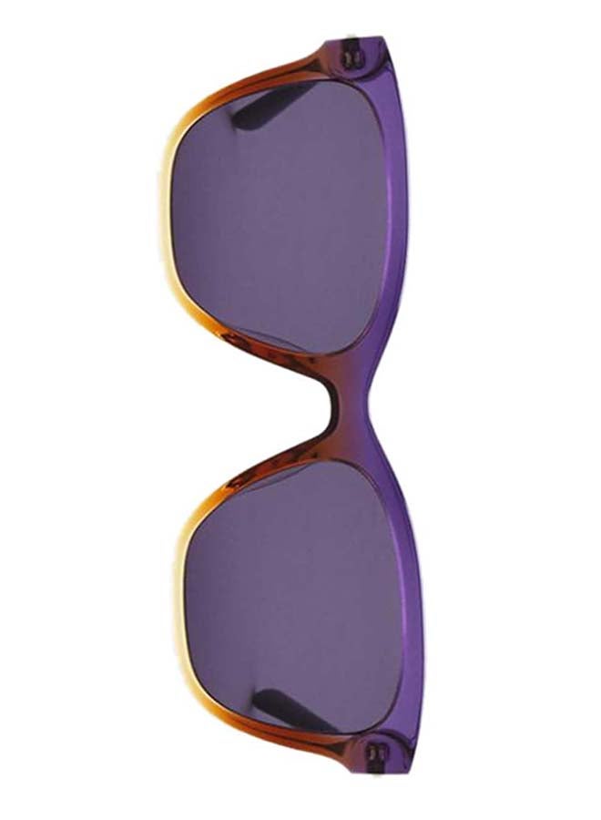 كالفن كلاين نظارة شمسية بإطار مربع كامل - عدسات بمقاس: 55 مم للنساء - Image 4