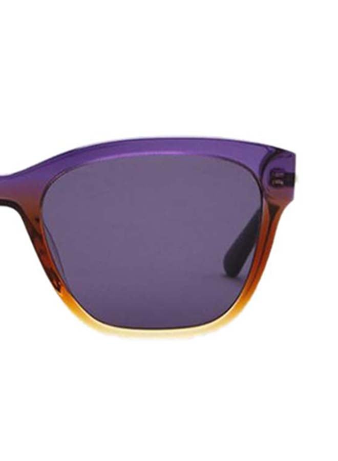 كالفن كلاين نظارة شمسية بإطار مربع كامل - عدسات بمقاس: 55 مم للنساء - Image 5