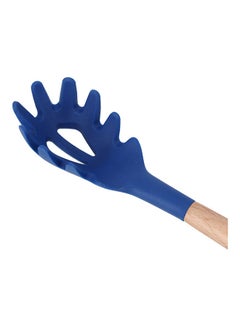 Royalford Silicon Spaghetti Server, Multi Pasta Server, RF10647 | Handle with Measurement Holes for Cooking and Serving Spaghetti | Heat Resistant Non-Stick Spaghetti Spoon Blue  - Image 3
