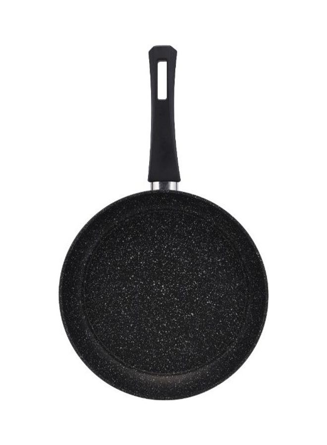 Royalford 7 Pieces Granite Coated Cookware Set With Aluminum Body And Tempered Glass Lid Black 68.5X39.5x17.5cm  - Image 5