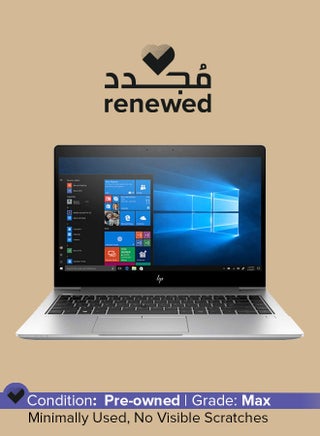 تم تجديده - كمبيوتر محمول للأعمال EliteBook 840 G6 بشاشة مقاس 14 بوصة، ووحدة المعالجة المركزية Intel Core i7-8665U/الجيل الثامن/ذاكرة الوصول العشوائي DDR4 سعة 8 جيجابايت/محرك أقراص SSD سعة 256 جيجابايت/نظام التشغيل Windows 10 Pro - v1679032983/N53392143A_1