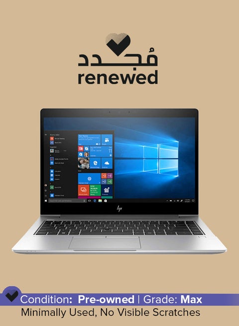 تم تجديده - كمبيوتر محمول للأعمال EliteBook 840 G6 بشاشة مقاس 14 بوصة، ووحدة المعالجة المركزية Intel Core i7-8665U/الجيل الثامن/ذاكرة الوصول العشوائي DDR4 سعة 8 جيجابايت/محرك أقراص SSD سعة 256 جيجابايت/نظام التشغيل Windows 10 Pro