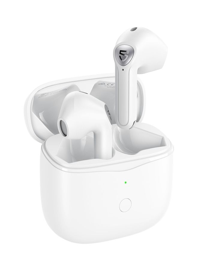 SoundPEATS - Bluetooth V5.2 Earphones Air3 Wireless Earbuds With Qualcomm QCC3040 AptX-Adaptive 4-Mic CVC 8.0 Noise Cancellation TrueWireless Mirroring Tech Game Mode In-Ear Detection White - Image 1