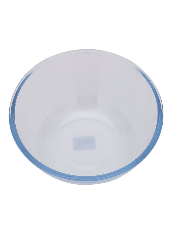 Royalford Glass Mixing Bowl|RF11232| 1.50L|Transparent Mixing and Serving Bowl| Suitable for Snacks, Salads, Noodles, Cereals Clear