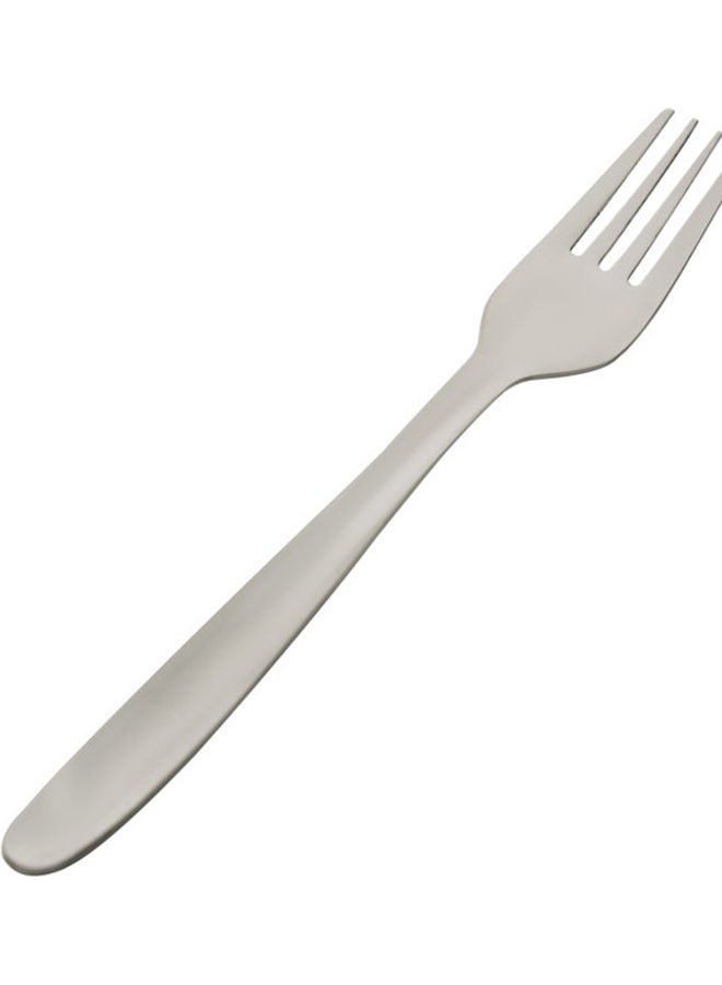 Royalford 24-Piece Stainless Steel Dinning Set Includes Table Knife, Teaspoon, Table Spoon And Table Fork Silver 5.2x13.2x23cm - Image 5