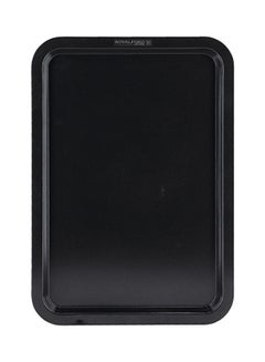 Royalford Cookie Sheet, Carbon Steel Baking Tray, RF10864 | Non-Toxic & Healthy | Rust Free Cookie Tray | Non-Stick Baking Pan for Easy Cleaning | Sandwich, Serving, Cookie Tray Black  - Image 1