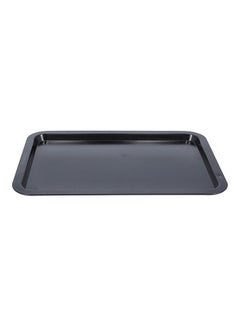 Royalford Cookie Sheet, Carbon Steel Baking Tray, RF10864 | Non-Toxic & Healthy | Rust Free Cookie Tray | Non-Stick Baking Pan for Easy Cleaning | Sandwich, Serving, Cookie Tray Black  - Image 3
