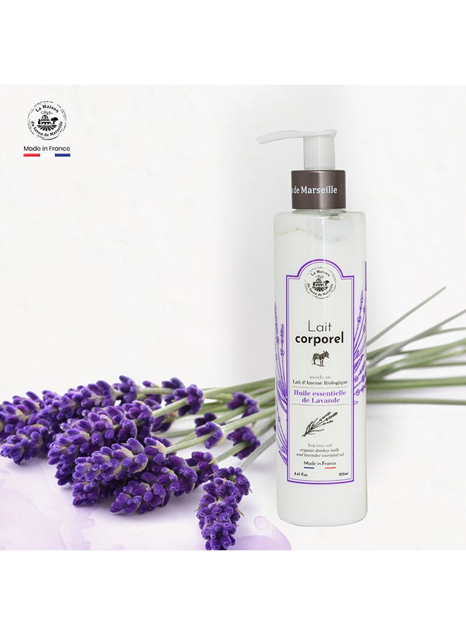 La Maison du Savon de Marseille Lait D' Anesse Parfume Body Lotion Purple/White 250ml  - Image 2