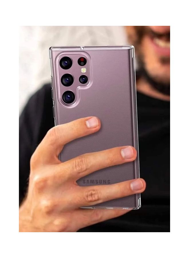 مارجون جراب شفاف ناعم مرن مقاوم للصدمات لهاتف Samsung Galaxy S23 Ultra جراب خلفي شفاف رفيع 6.8 بوصة - Image 5