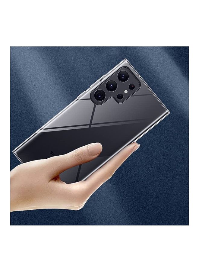 مارجون جراب شفاف ناعم مرن مقاوم للصدمات لهاتف Samsung Galaxy S23 Ultra جراب خلفي شفاف رفيع 6.8 بوصة - Image 2