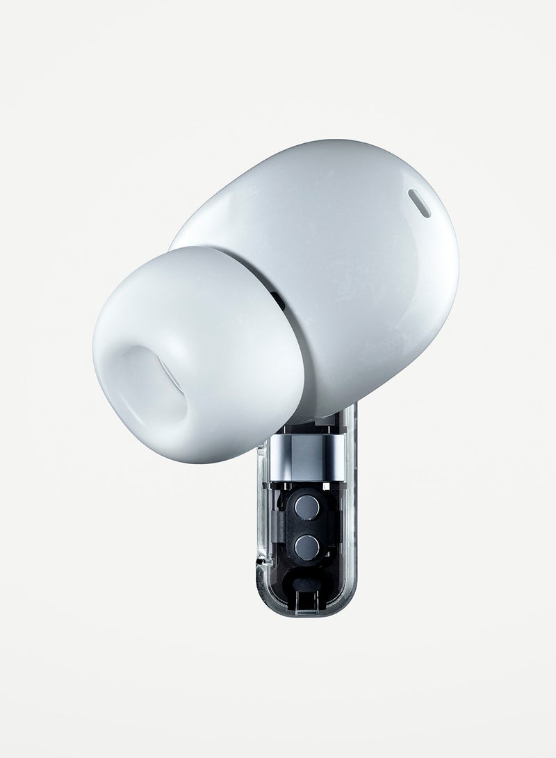 Ear (2) True wireless (TWS) Noise Cancelling Earbuds White