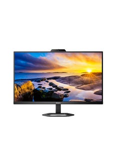 Philips 27 Inch 27E1N5600HE IPS Panel QHD Frameless Monitor With 5MP Windows Hello Webcam 5W Speakers Noise Cancellation Microphone HDMI DP USB C USB 3.2 x 4 Black  - Image 2