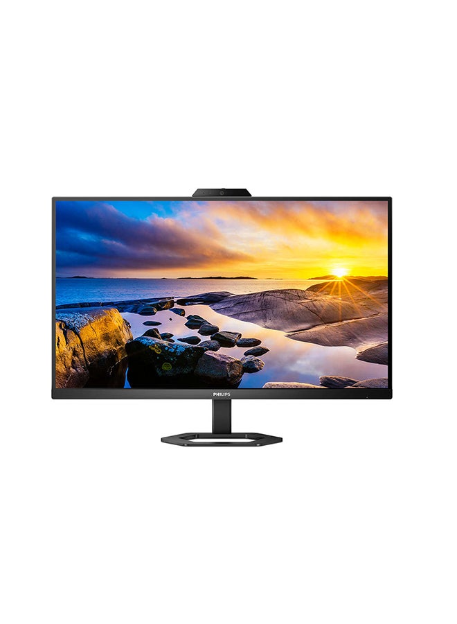 Philips - 27 Inch 27E1N5600HE IPS Panel QHD Frameless Monitor With 5MP Windows Hello Webcam 5W Speakers Noise Cancellation Microphone HDMI DP USB C USB 3.2 x 4 Black - Image 1