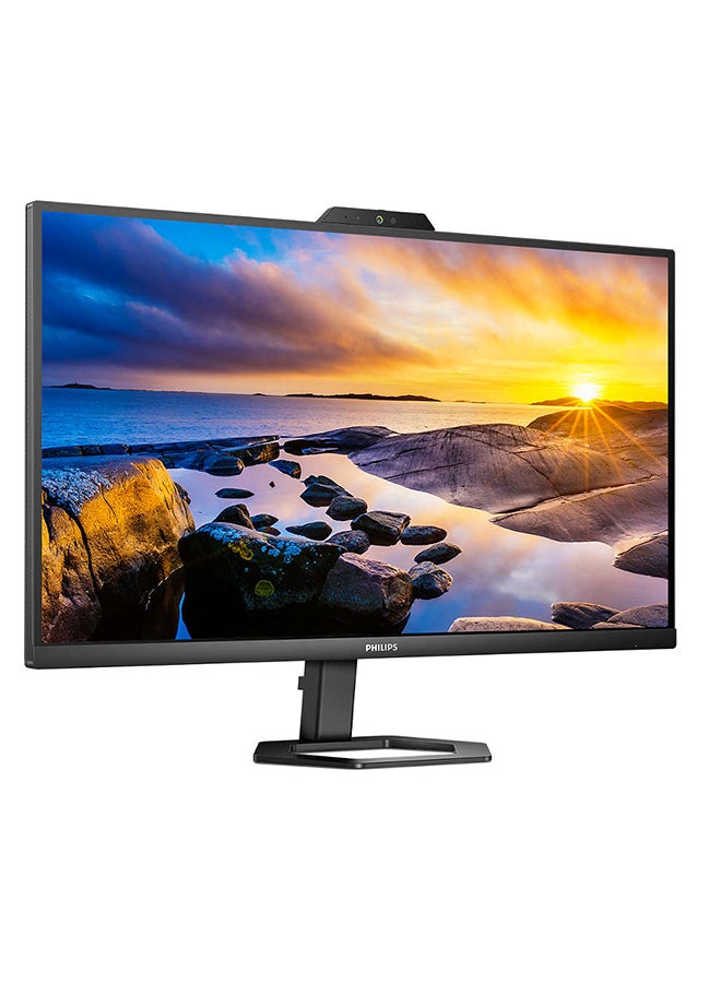 Philips - 27 Inch 27E1N5600HE IPS Panel QHD Frameless Monitor With 5MP Windows Hello Webcam 5W Speakers Noise Cancellation Microphone HDMI DP USB C USB 3.2 x 4 Black - Image 1
