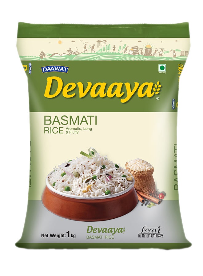 Daawat Devaaya Basmati Rice 1kg - Image 1