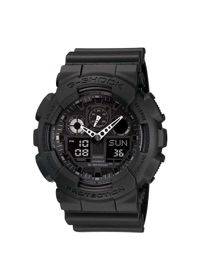 Men's Men's Resin Analog-Digital Watch GA-100-1A1 - 51.2 mm