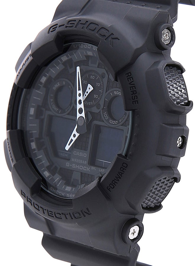 Men's Men's Resin Analog-Digital Watch GA-100-1A1 - 51.2 mm