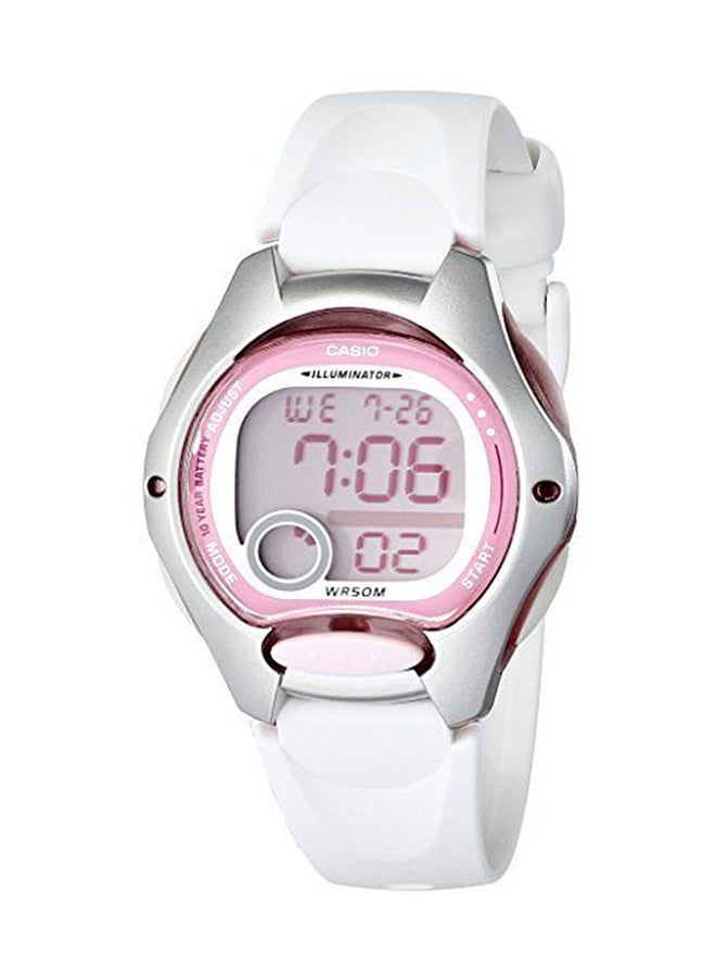 CASIO Women's Sport Quartz Digital Watch LW-200-7AVDF - 35 mm - White  - Image 1