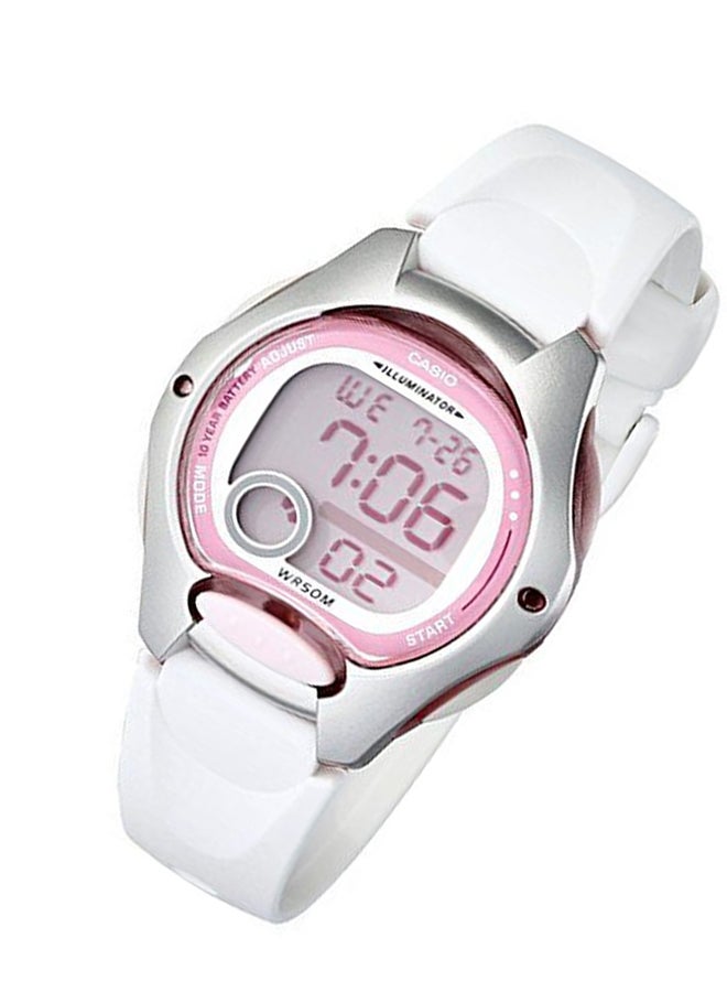 CASIO Women's Sport Quartz Digital Watch LW-200-7AVDF - 35 mm - White  - Image 4