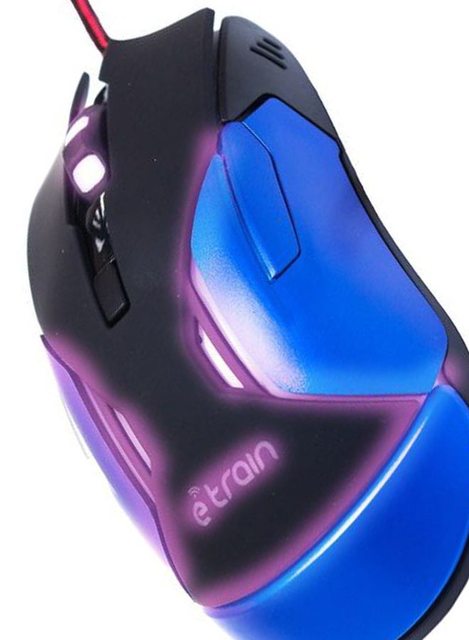 E-Train Optical Wired Gaming Mouse - Image 2
