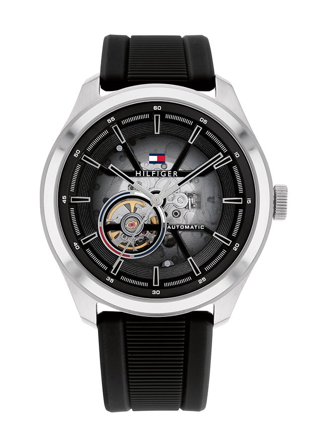 TOMMY HILFIGER Men's Oliver Black Dial Watch - 1791886  - Image 1