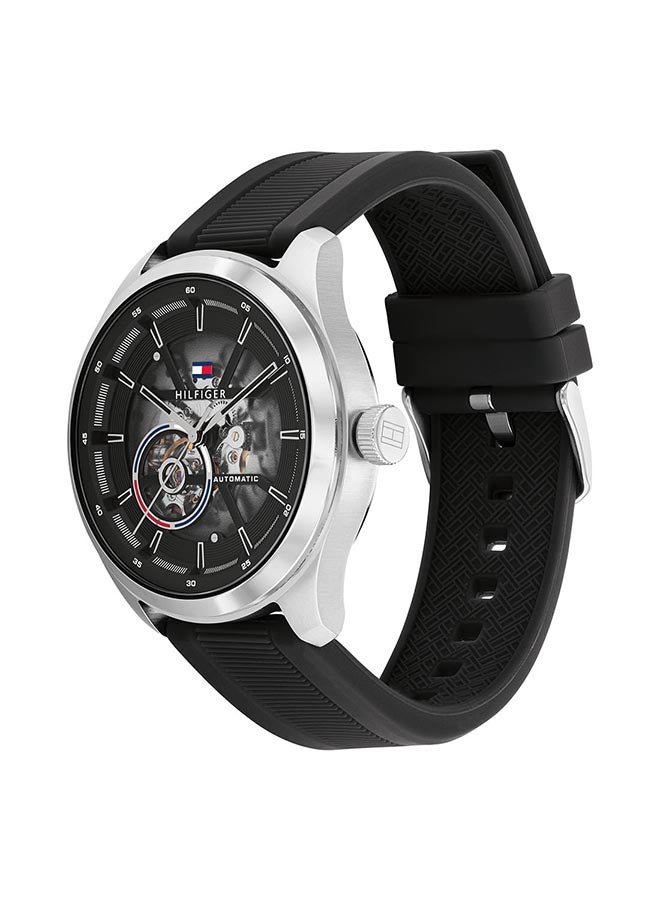 TOMMY HILFIGER Men's Oliver Black Dial Watch - 1791886  - Image 3