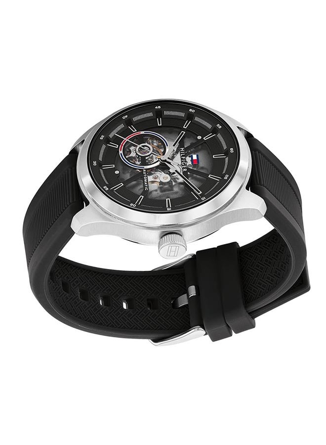 TOMMY HILFIGER Men's Oliver Black Dial Watch - 1791886  - Image 4