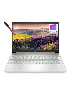2022 15 15.6" (Upgraded Version) Laptop Computer, Octa-Core AMD Ryzen 7 5700U up to 4.3GHz (Beat i7-1165G7), 16GB DDR4 RAM, 1TB PCIe SSD, WiFi 6, BT 5.2, Webcam, Type-C, Windows 11, broag 64GB Flash Drive English silver