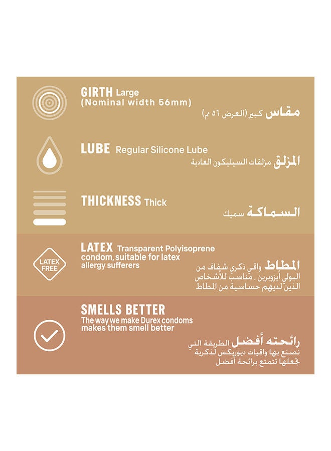 دوريكس واقي ذكري Real Feel، 20 قطعة - Image 3