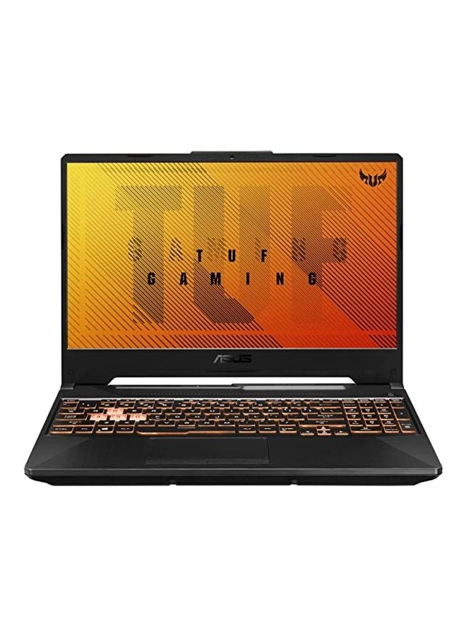 TUF Gaming F15 FX506LHB-HN323W (Upgraded Version) Laptop With 15.6-Inch Display, Core i5-10300H Processor/8GB RAM/512GGB SSD/2GB Nvidia GTX1650 Graphics Card/Windows 11 Home English/Arabic black